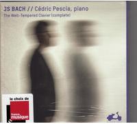 Cédric Pescia – J.S. Bach: The Well-Tempered Clavier (Complete) – CD – Harmonia Mundi