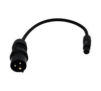 CEE 16A Plug to powerCON TRUE1 Socket Adapter Cable Titanex 2.5mm² Fly Lead - Professional Stage & Event Power