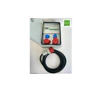 CEE 32A 16A Metal Wall Mounted Splitter 2x230V with 94V-6 Cable