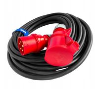 CEE adapter cable, 16A 5-pin socket, 32A 5-pin plug, IP44, 0.5-25m