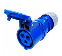 CEE CeeForm Plugs/Sockets IP44 IEC 60309 (230 Volt Blue Socket, 16 Amps)
