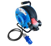 CEE extension cable H05RR-F 3G1.5 reverse cable reel + 25-50m