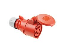 CEE plug 16A 5pin rd