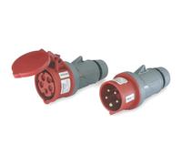 CEE Plug & Coupling Set 400V/16A 5p IP44 Mennekes