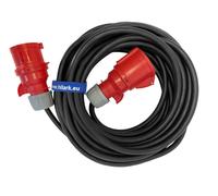 CEE PVC extension cable H05VV-F 5 x 2.5 mm² (5 g 2.5 mm²) 16 A IP44