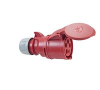 CEE socket 32A 5pin rd