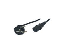 CEE7 IEC C13-POSAC-C13-EUL50 Power Cord Black 5m