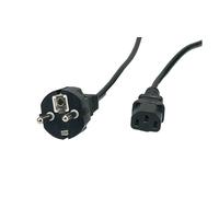 POSAC-C13EU30 cable 3x1mm² CEE 7/7 (E/F) plug, IEC C13 female PVC 3 meters PO