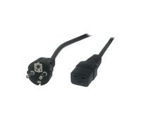 CEE7 IEC C19-POSAC-C19-EUL15 Power Cord Black 1.5