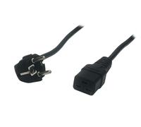 POSAC-C19-EUL30 cable 3 x 1.5 mm² PVC 3 meters black 16A 250V POS