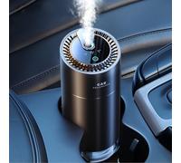 Ceeniu Car Air Freshener, Ultrasonic Atomiser, Adjustable Concentration, Auto On/Off, Built-in Battery, 45 ml Natural Car Perfume, Lasts 4 Months, F26 Car Fragrance, Velvet Vanilla