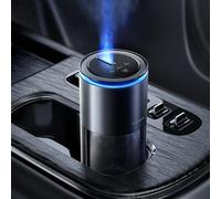 Ceeniu Smart Car Air Freshener, Enhanced Fountain Mist Nozzle, Ultrasonic Mist, Auto On/Off, Adjustable Mode, Long-Lasting Battery, Ambient Light, Cologne, 2025 Upgrade CF12 Aroma Diffuser