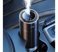 Ceeniu Smart Car Air Freshener, Waterless Ultrasonic, Auto ON/OFF, Plug-Free, Pure Cologne Scent, French Natural Fragrance, 4-Month Supply, F26 Car Aroma Diffuser