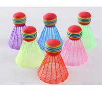 Ceeyoll 24 Plastic Badminton Sets Colourful Badminton Set Suitable for Children Suitable for Beginners in Badminton Sports Indoor and Outdoor