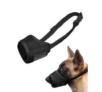 Ceeyoll Muzzle for medium dogs has a mesh fabric for easy putting on and taking off and is suitable for small and medium-sized dogs as it prevents biting, chewing and barking