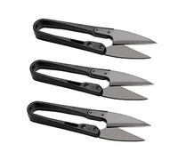 CEEYSEE 3Pcs High-Carbon Steel Sewing Scissors Yarn Thread Cutter Small Snips Trimming Nipper for Stitch DIY(KJD)