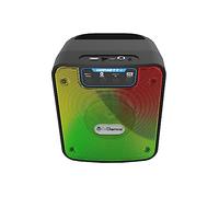 Cefa Toys - Portable Bluetooth Go Party Speaker, Bluetooth Speaker with Rechargeable Battery, LED Lighting and Microphone and USB Input, Very Light - 700g