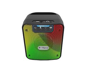 Cefa Toys - Portable Bluetooth Go Party Speaker, Bluetooth Speaker with Rechargeable Battery, LED Lighting and Microphone and USB Input, Very Light - 700g