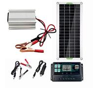 CeFoney Campervan Solar Panel Kit, Monocrystalline Panels System Kit, Solar Panels Kit, Lightweight Portable Solar Inverter Kit for Boats Cars RVs, Camping, Cars, Houses