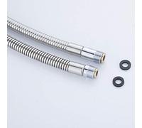 CEFPOD Shower Hose Stainless Steel Chrome Surface Pull Out Shower Pipe,bath Basin Kitchen Drain Faucet Special Hose (Color : B 1.5m)