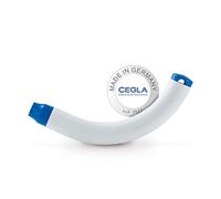 CEGLA Brass Cornet for PEP Therapy, Aids Respiratory Tract Diseases like COPD, Asthma, Bronchiectasis, CF, Smoker's Cough, Easy Cleaning