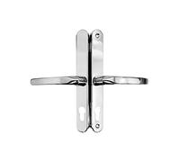 Cego Zenith Staybrite Upvc Door Handle 70mm PZ 215mm Screw Fix Chrome