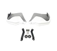CEHAKDLRI for NC750X DCT NC750S NC700X NC 750 X 2013-2022 2020 2021 Carbon Look Motorcycle Handguard Shield Hand Guard Protector(White Grey Set)