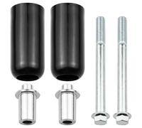 CEHAKDLRI Motorcycle Slider Protector Frame Sliders Universal Large Motorcycle Frame Sliders Anti Crash Protector Kit Motorcycle Accessories