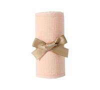 CEHJZQRPL Crib Rail Cover 4Pcs/Set Crib Rail Cover Protector Set for Standard Cribs Wrapped Rail Cover Thicken Crib Rail Guard Teething Guard Crib Bed Rail Edge Guard(Dark Pink)