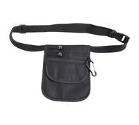 CEHJZQRPL Nurse Fanny Pack Nursing Organizer Belt Nurse Fanny Pack Waist Bag Women Men Multi Compartment Pocket Hip Bag for Stethoscopes Bandage Scissors Nurse Waist Bag(Black)