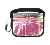 CEHJZQRPL Nurse Fanny Pack PVC Transparent Nurse Waist Bag Organizer Waterproof Fanny Pack. Nurse Waist Bag(Lavender)