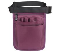 CEHJZQRPL Nurse Fanny Pack Waist Bag for Women Shoulder Pouch Case Nurse Organizer Bag Belt Extra Pocket Fanny Pack Nurse Nylon for Accessories Tool. Nurse Waist Bag(Purple)