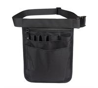 CEHJZQRPL Nurse Fanny Pack Waist Bag for Women Shoulder Pouch Case Nurse Organizer Bag Belt Extra Pocket Fanny Pack Nurse Nylon for Accessories Tool. Nurse Waist Bag(Black)