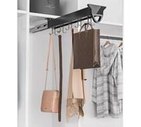CEHJZQRPL Pull Out Mop and Broom Holder,Laundry Room Organization and Storage(1pcs,31cm/12.2inch)