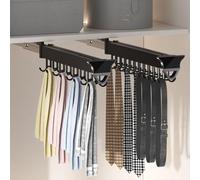 CEHJZQRPL Pull Out Mop and Broom Holder,Laundry Room Organization and Storage(2pcs,36cm/14.17inch)