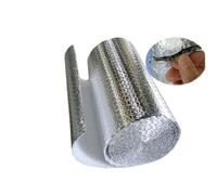 CEHJZQRPL Radiator Reflector Panels,Aluminium Foil Bubble Insulation Roll Self-Adhesive Thermal Radiator Reflector Panel Multiple Sizes(1x7m)