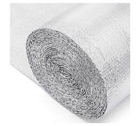 CEHJZQRPL Radiator Reflector Panels,Self Adhesive Reflective Thermal Insulation Aluminium Foil Bubble Roll(1x10m)