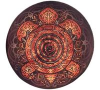 CEHJZQRPL Shamanic drum 10 Inch Ethereal Drum Hand-made Hand Music Lovers Tongue and Adult