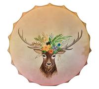 CEHJZQRPL Shamanic drum Elk Drum Percussion Ethereal Hand for Boys and Girls Frame Drums