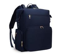 CEI-CEI Neoprene Diaper Bag Backpack with Changing Pad, Large Newborn Baby Maternity Bags Travel Tote with Insulated Pockets, Dark Blue, One Size, Classic