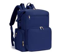 CEI-CEI Neoprene Diaper Bag Backpack with Insulated Pockets, Large Newborn Baby Maternity Bags Travel Tote with Changing Pad (Dark Blue)