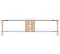 Ceiba Clear Glass 150cm TV Stand - ADCE1500-LO