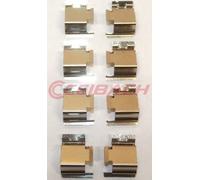 Ceibach Front Rear Brake Pad Fitting Kit Fits Abarth Alfa Romeo Audi Citroën VW