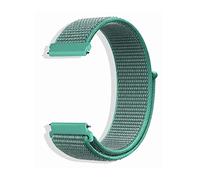 CeiBand 18 mm, 20 mm, 22 mm Straps, Quick Release, Sport, Breathable Nylon Watch Straps, Replacement Watch Band with Fastener, Adjustable Watch Bracelet for Men and Women - 20mm Cyan#16