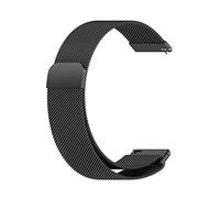 CeiBand 18mm 20mm 22mm Metal Strap, Magnet Stainless Steel Mesh Breathable Watch Bands, Men Women Replacement Bracelet - 18mm Black