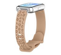 CeiBand Leopard Silicone Straps for Huawei Band 11/Band 11 pro, Strap Men/Women Adjustable Sport Bands Leopard Wrist Sport Straps for Huawei Band 11 pro/Band 11 - Light Khaki