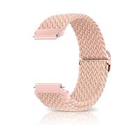 CeiBand Nylon Strap for 19 mm, 18 mm, 20 mm, 22 mm Lug Width, Elastic Quick Release Sport Replacement Wristband, Soft Comfortable Breathable Bracelets for Men and Women -19mm Pink