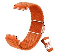 CeiBand Nylon Strap for 22 mm 20 mm, Soft Comfortable Bracelets for Men Women, Elastic Quick Release Sport Replacement Wristband with Anti-Slip Magnetic Buckle - 22mm orange8#