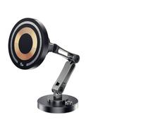 CEIKOPQS Car Phone Mount For Iphone 15 14 Universal Holder Stand Essager 15W Magnetic Wireless Car Phone Holder Telescoping 360 Degree Car Mount(Charging Style)