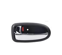 CEIKOPQS for Hyundai for Matrix/for Lavita 2001-2010 Black/Chrome 82610-17010 Inside Interior Inner Door Handle Front Rear Left Right(Chrome Left)